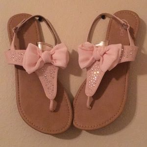 Pink sandals